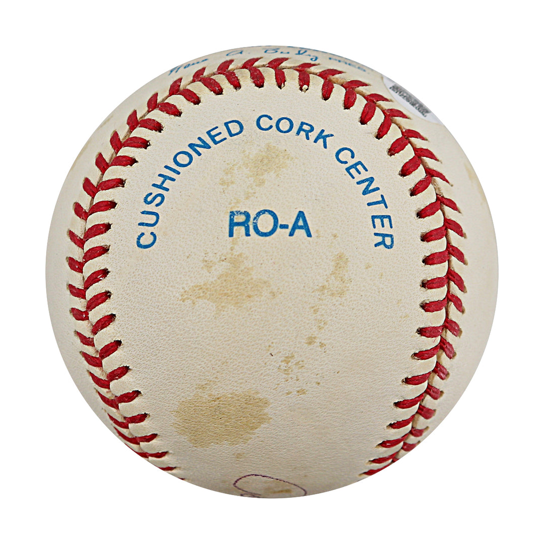 Rocky Colavito Cleveland Guardians Autographed OAL Baseball JSA COA