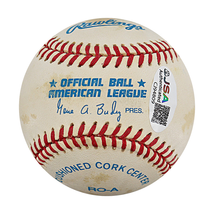 Rocky Colavito Cleveland Guardians Autographed OAL Baseball JSA COA