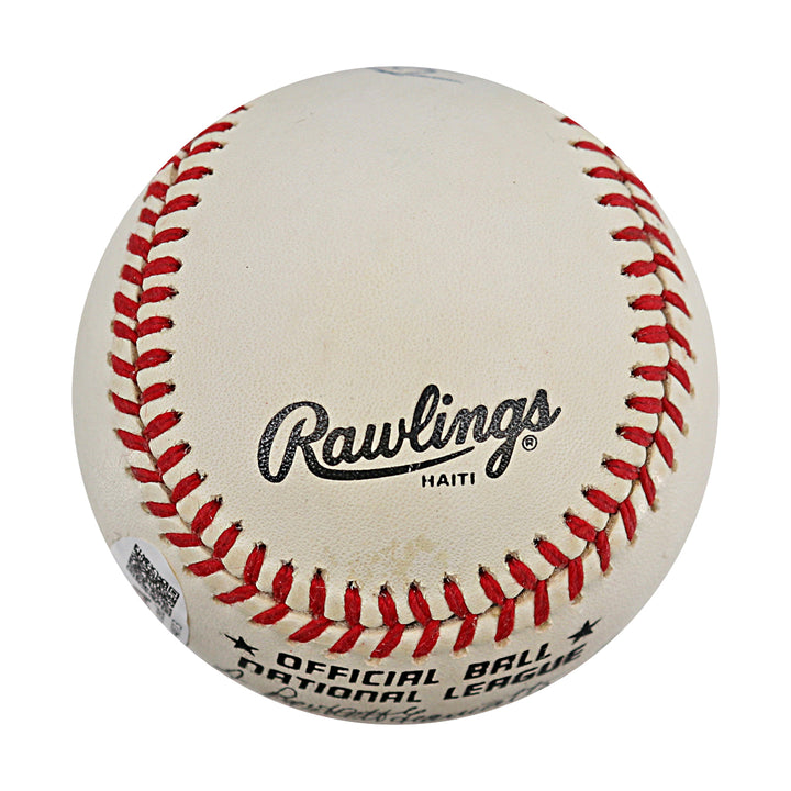 Billy Herman Chicago Cubs Autographed ONL Baseball JSA COA