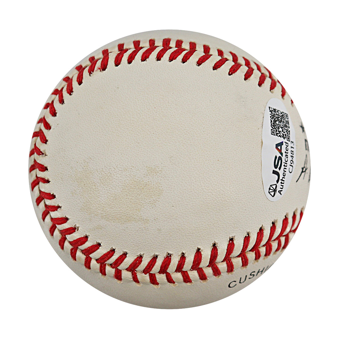 Billy Herman Chicago Cubs Autographed ONL Baseball JSA COA