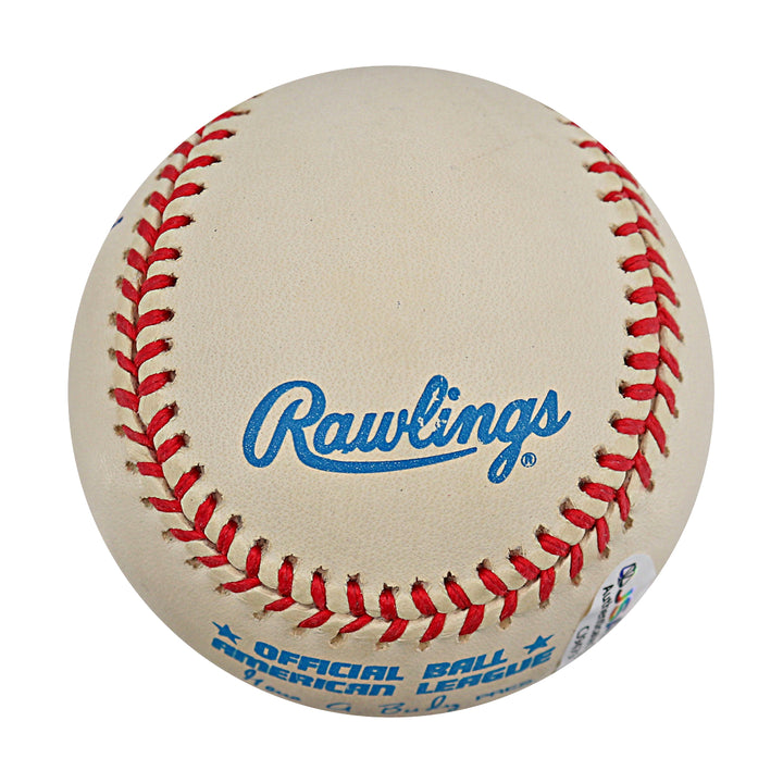 Rusty Torres New York Yankees Autogrphed Inscribed OAL Baseball JSA COA