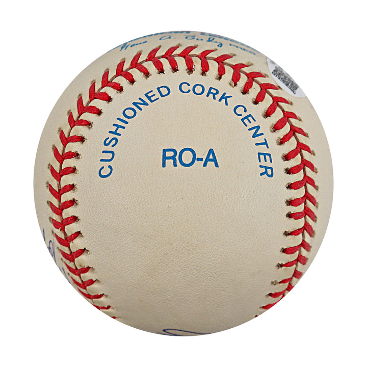 Rusty Torres New York Yankees Autogrphed Inscribed OAL Baseball JSA COA