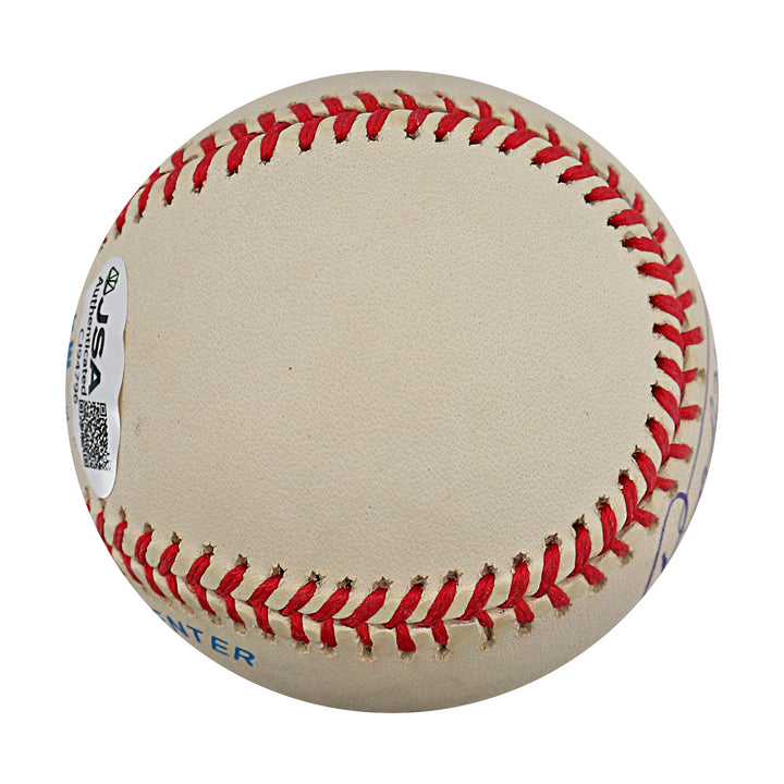 Rusty Torres New York Yankees Autogrphed Inscribed OAL Baseball JSA COA