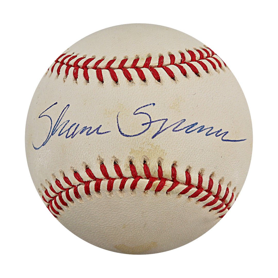 Shane Spencer New York Yankees Autographed OAL Baseball JSA COA