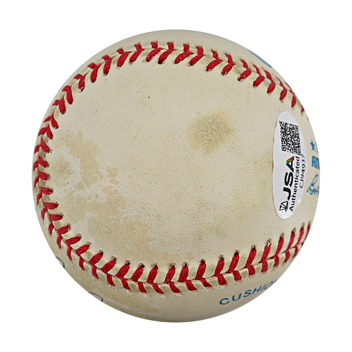 Johnny Blanchard New York Yankees Autographed OAL Baseball JSA COA