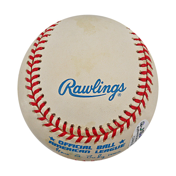 Jim Bouton New York Yankees Autographed OAL Baseball JSA COA
