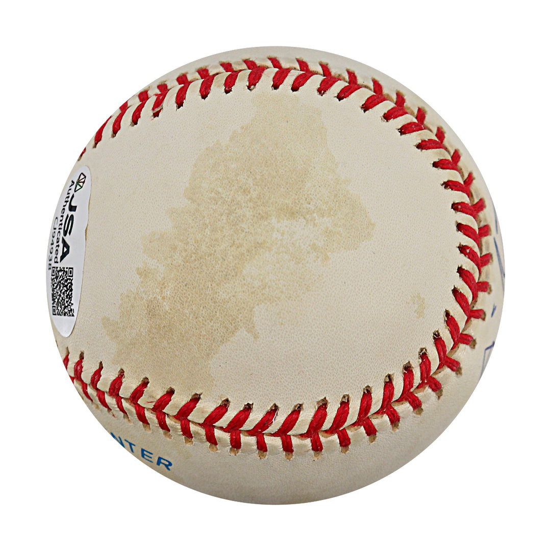 Jim Bouton New York Yankees Autographed OAL Baseball JSA COA