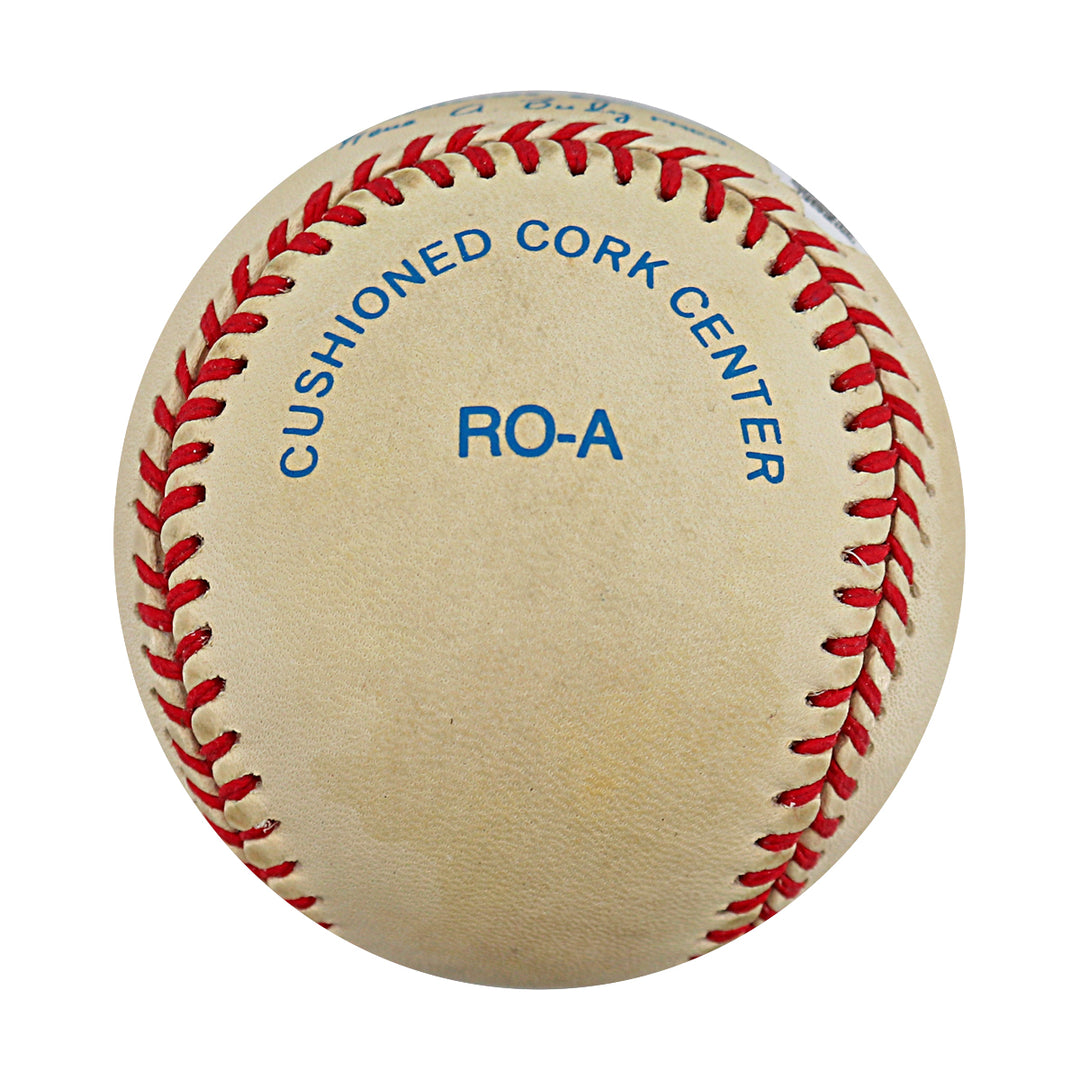 Andy Carey Yankees White Sox Autographed OAL Baseball JSA COA