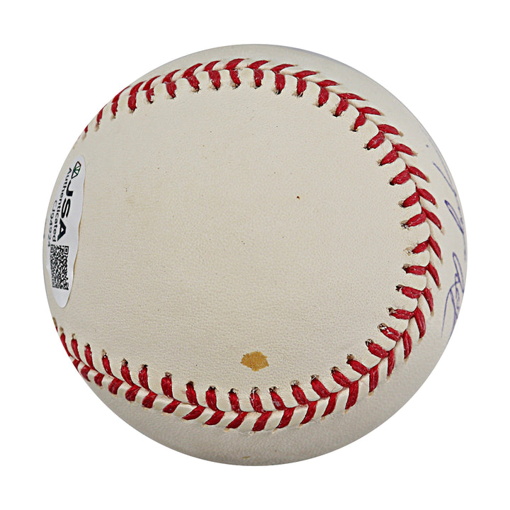 Joba Chamberlain New York Yankees Autographed Inscribed OMLB Baseball JSA COA