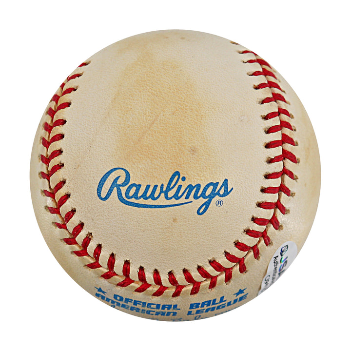 Chad Curtis New  York Yankees Autographed OAL Baseball JSA COA