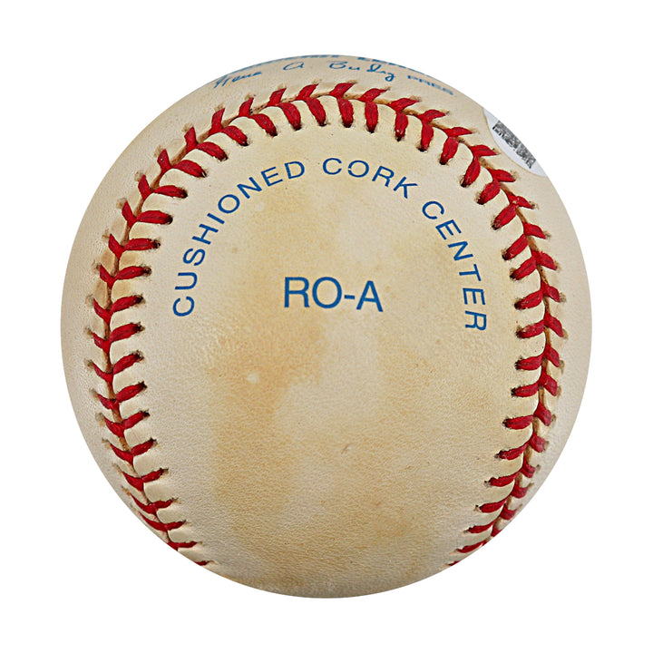 Chad Curtis New  York Yankees Autographed OAL Baseball JSA COA