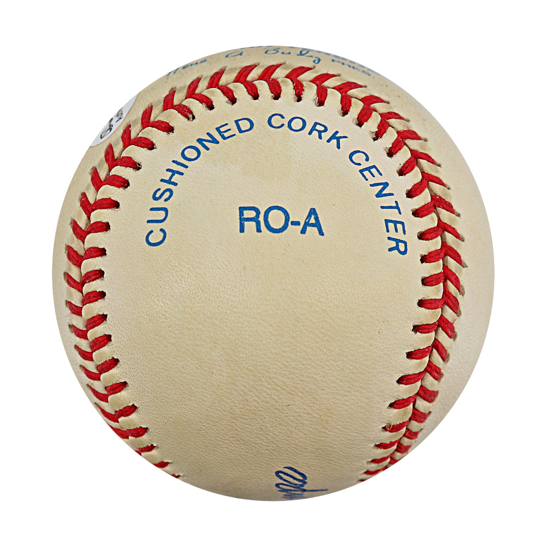 Joe DeMaestri New York Yankees Autographed Inscribed OAL Baseball JSA COA