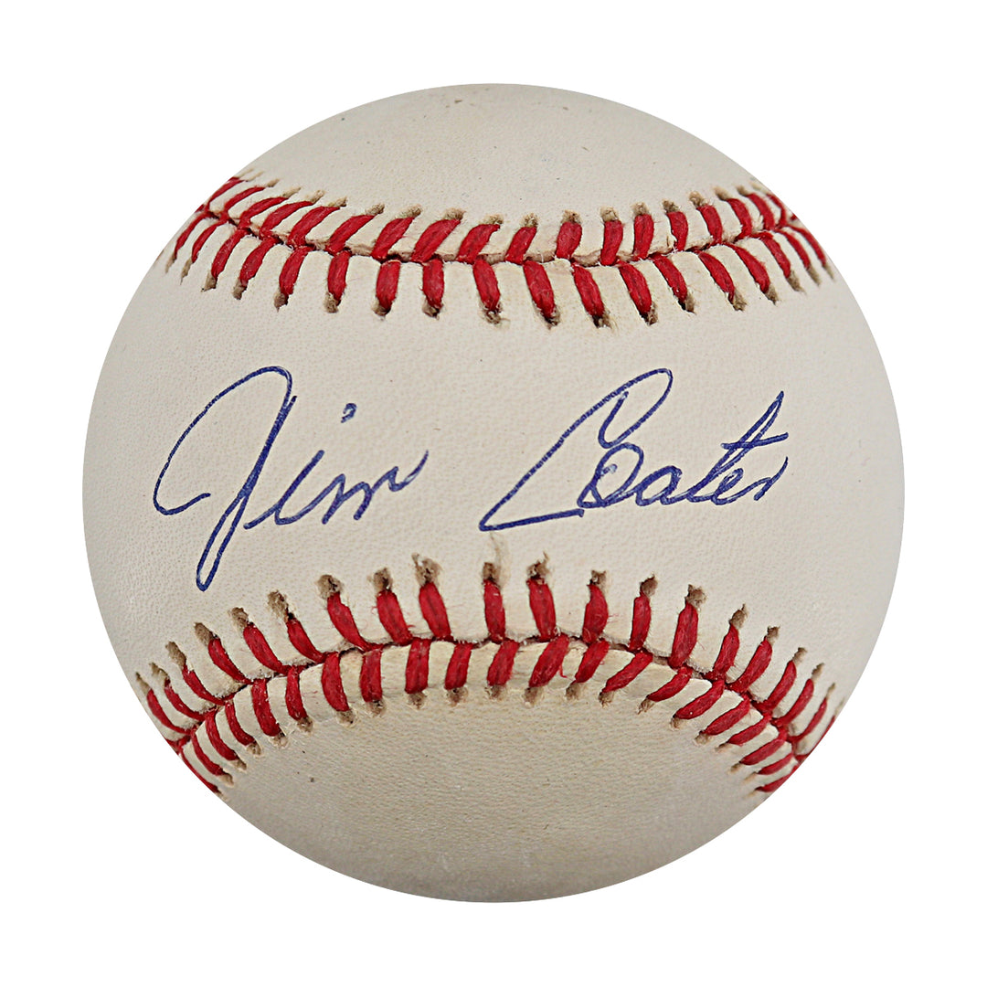 Jim Coates New York Yankees Autographed OAL Baseball JSA COA