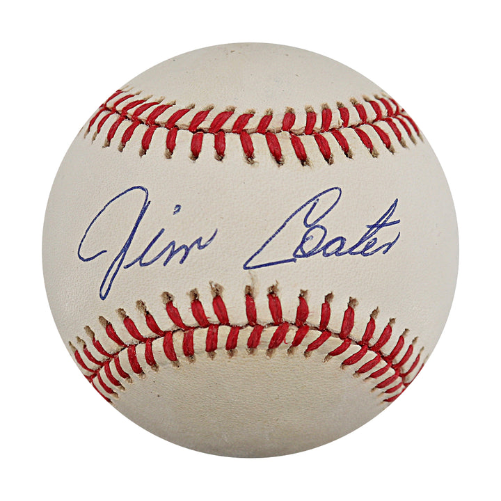 Jim Coates New York Yankees Autographed OAL Baseball JSA COA