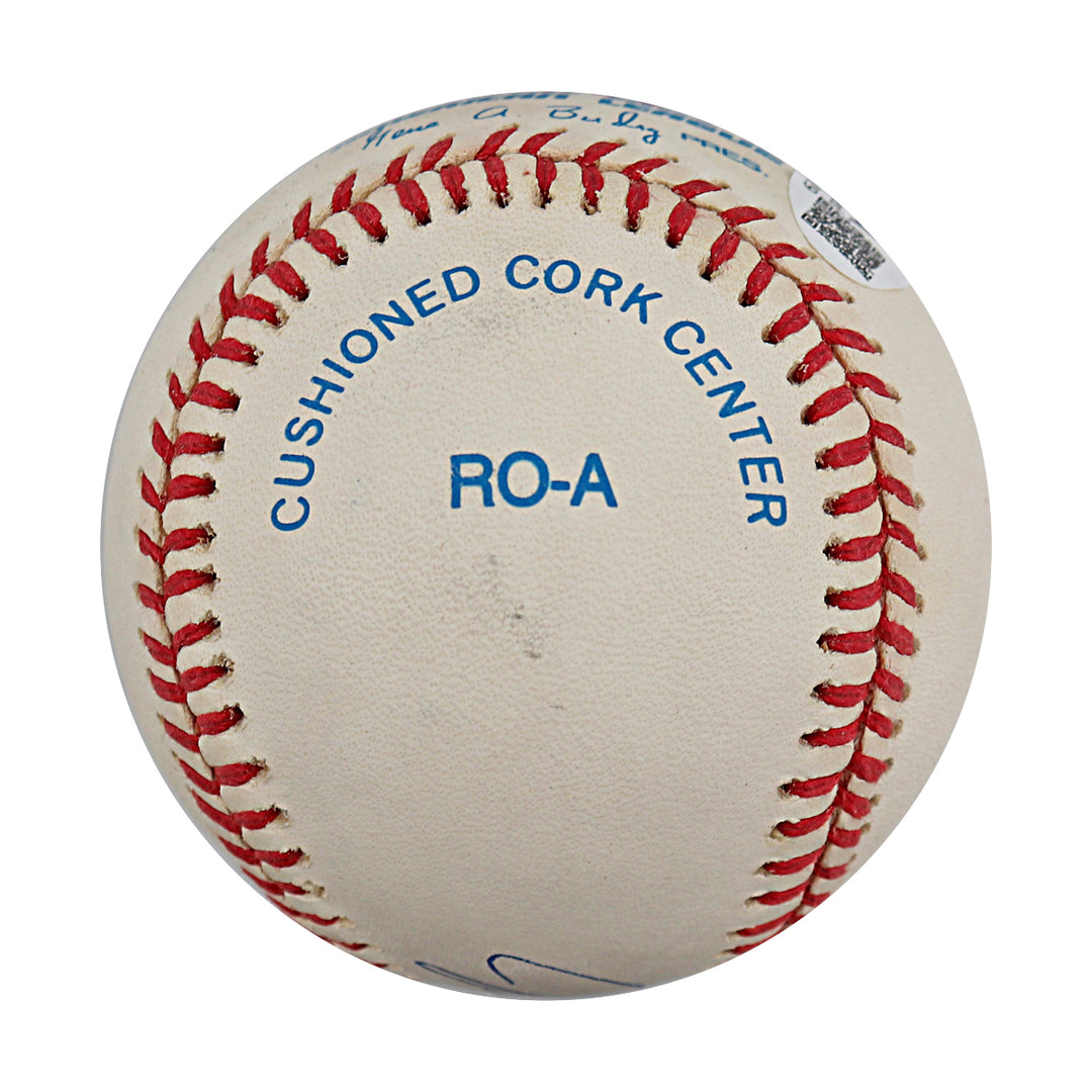 Jim Coates New York Yankees Autographed OAL Baseball JSA COA