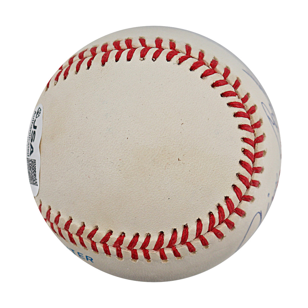 Jim Coates New York Yankees Autographed OAL Baseball JSA COA