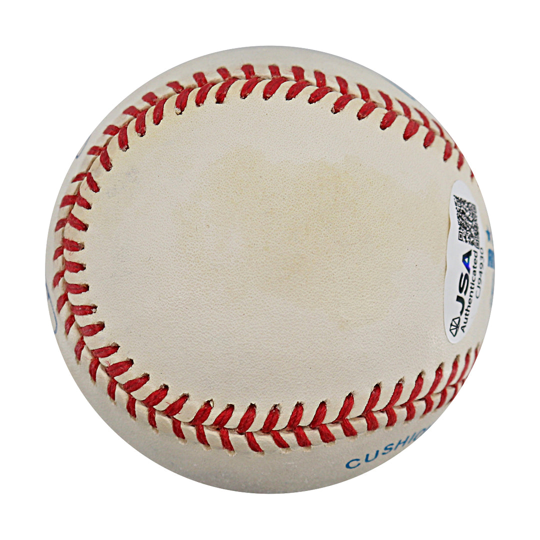 Ryne Duren New York Yankees Autographed OAL Baseball JSA COA