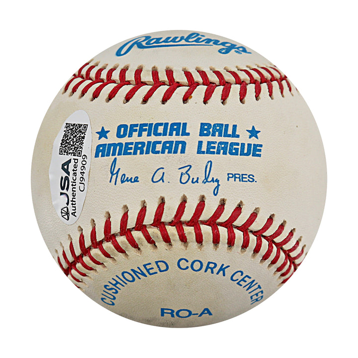 Lawrence Taylor New York Giants OAL Baseball JSA COA