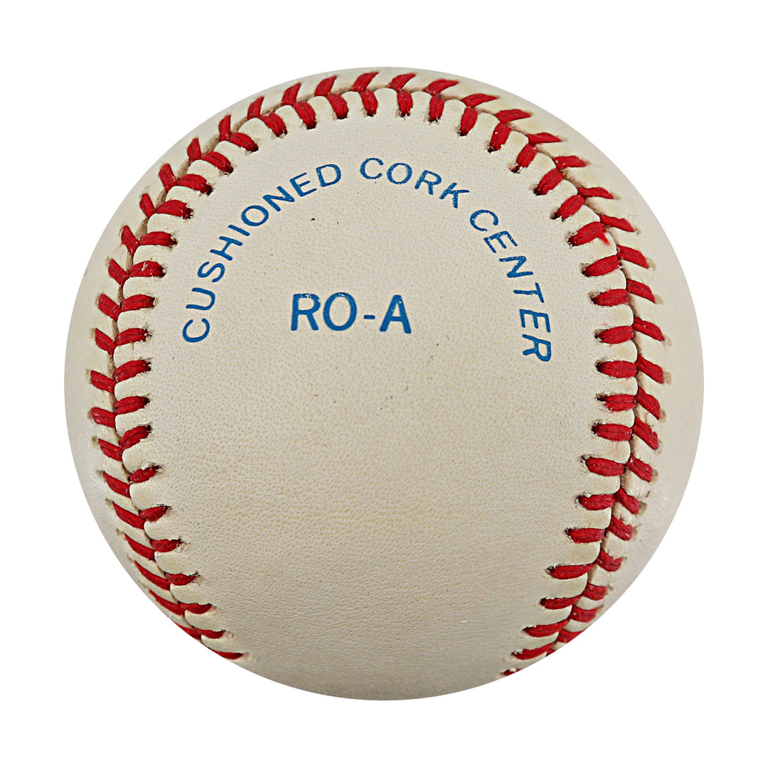 Y.A. Tittle New York Giants Autographed Inscribed OAL Baseball JSA COA