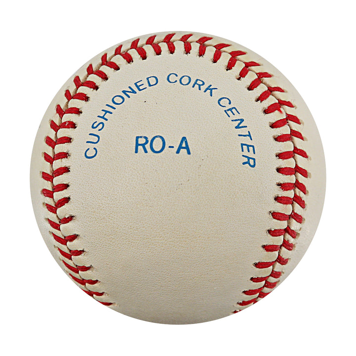 Y.A. Tittle New York Giants Autographed Inscribed OAL Baseball JSA COA