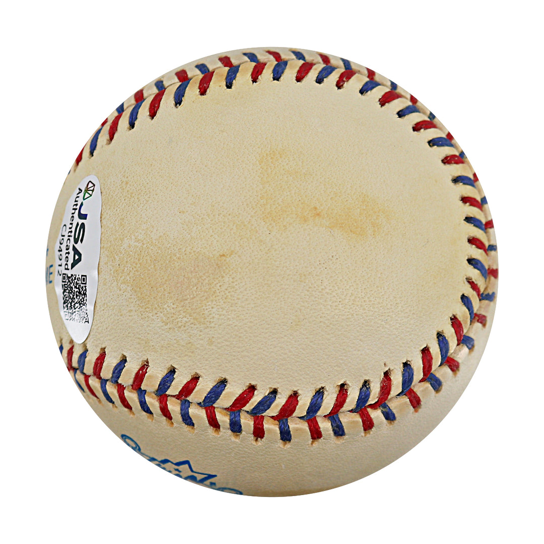 Warren Moon Houston Oilers Autographed 1995 All Star Game Baseball JSA COA
