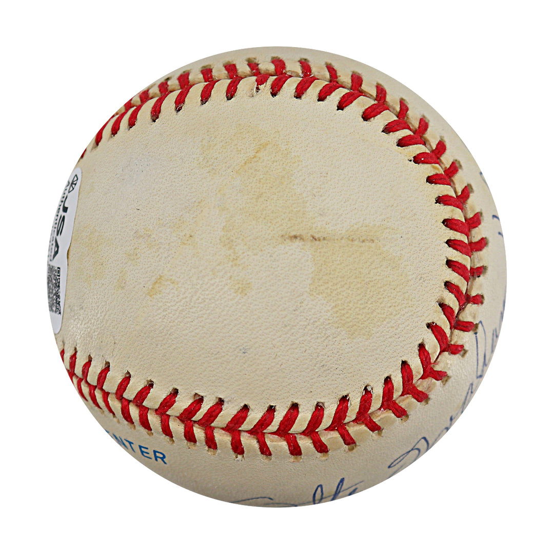 Otto Graham Cleveland Browns Autographed Inscribed OAL Baseball JSA COA