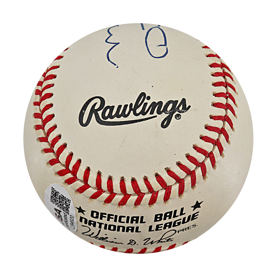 Mike Ditka Chicago Bears Autographed ONL Baseball JSA COA