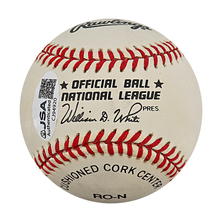 Mike Ditka Chicago Bears Autographed ONL Baseball JSA COA
