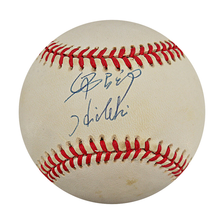 Hideki Irabu New York Yankees Autographed OAL Baseball JSA COA