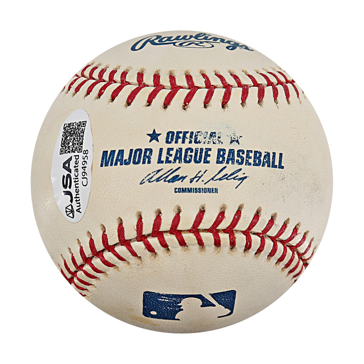 Kevin Kolb Philadelphia Eagles Autographed Personalized OMLB Baseball JSA COA