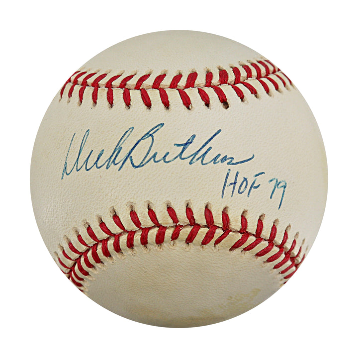 Dick Butkus Chicago Bears Autographed Inscribed ONL Baseball JSA COA