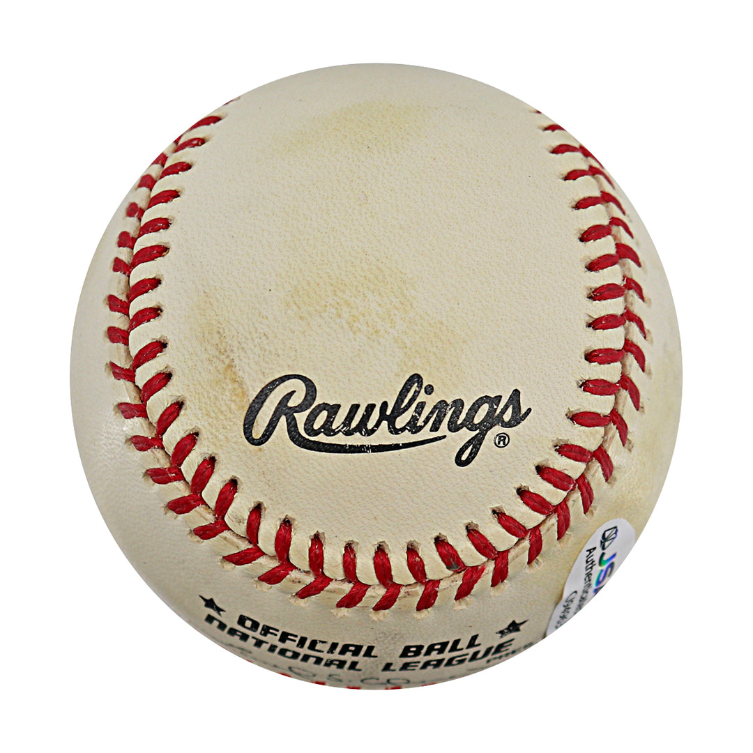 Dick Butkus Chicago Bears Autographed Inscribed ONL Baseball JSA COA