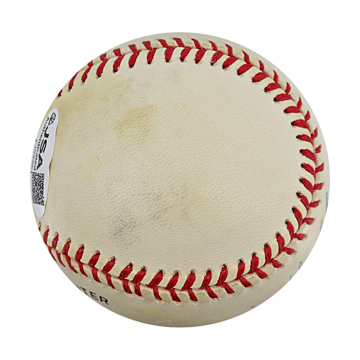 Dick Butkus Chicago Bears Autographed Inscribed ONL Baseball JSA COA