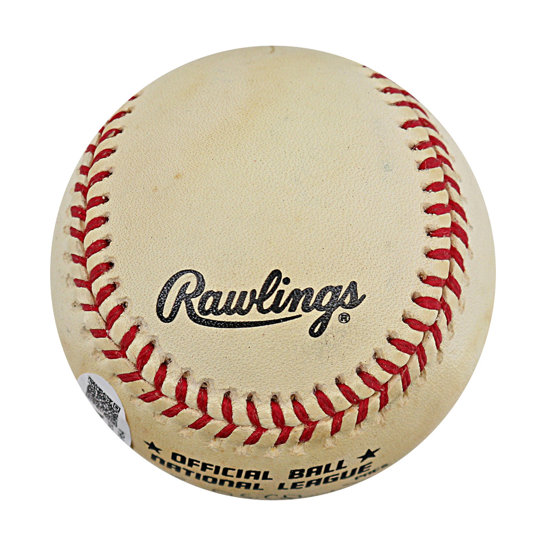 Deion Sanders Atlanta Braves Dallas Cowboys Autographed ONL Baseball JSA COA