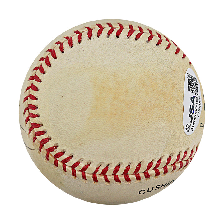 Deion Sanders Atlanta Braves Dallas Cowboys Autographed ONL Baseball JSA COA