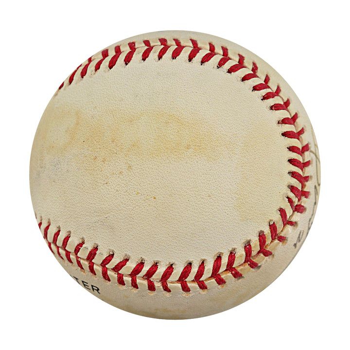 Deion Sanders Atlanta Braves Dallas Cowboys Autographed ONL Baseball JSA COA