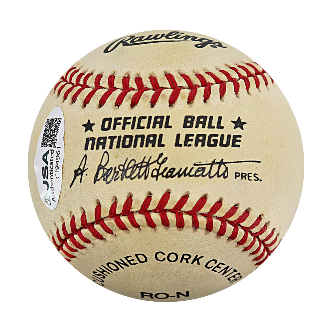 Franco Harris Pittsburgh Steelers Autographed ONL Baseball JSA COA