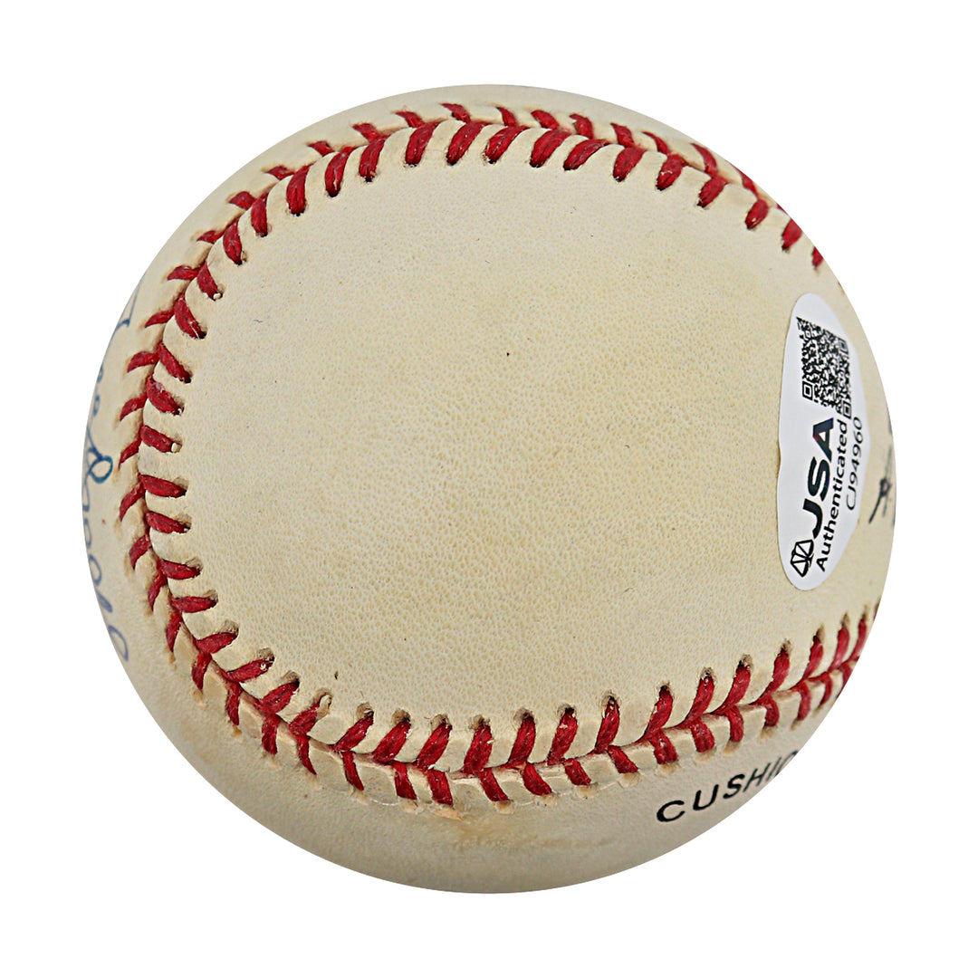 Mean Joe Greene Pittsburgh Steelers Autographed ONL Baseball JSA COA
