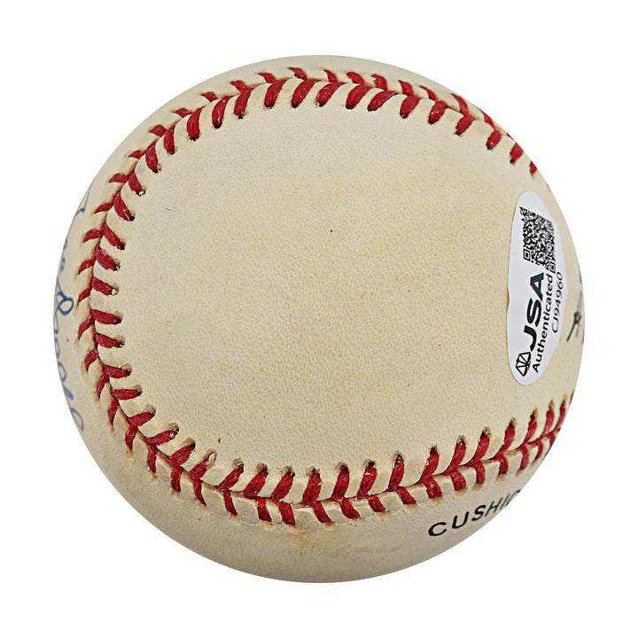 Mean Joe Greene Pittsburgh Steelers Autographed ONL Baseball JSA COA