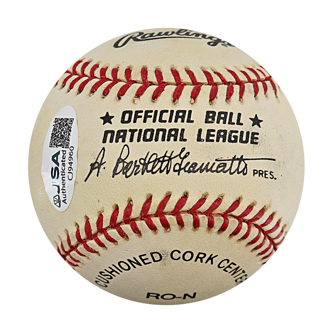 Mean Joe Greene Pittsburgh Steelers Autographed ONL Baseball JSA COA