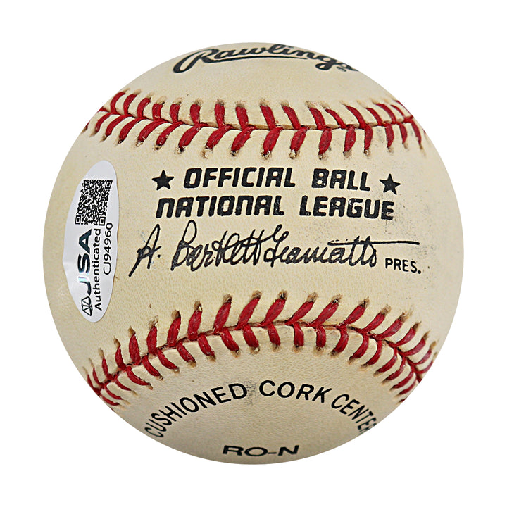 Mean Joe Greene Pittsburgh Steelers Autographed ONL Baseball JSA COA