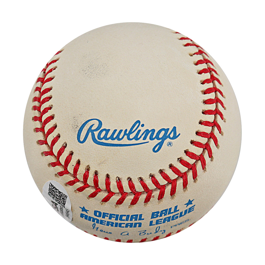 David Wells New York Yankees Autographed Inscribed OAL Baseball JSA COA