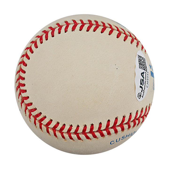 David Wells New York Yankees Autographed Inscribed OAL Baseball JSA COA