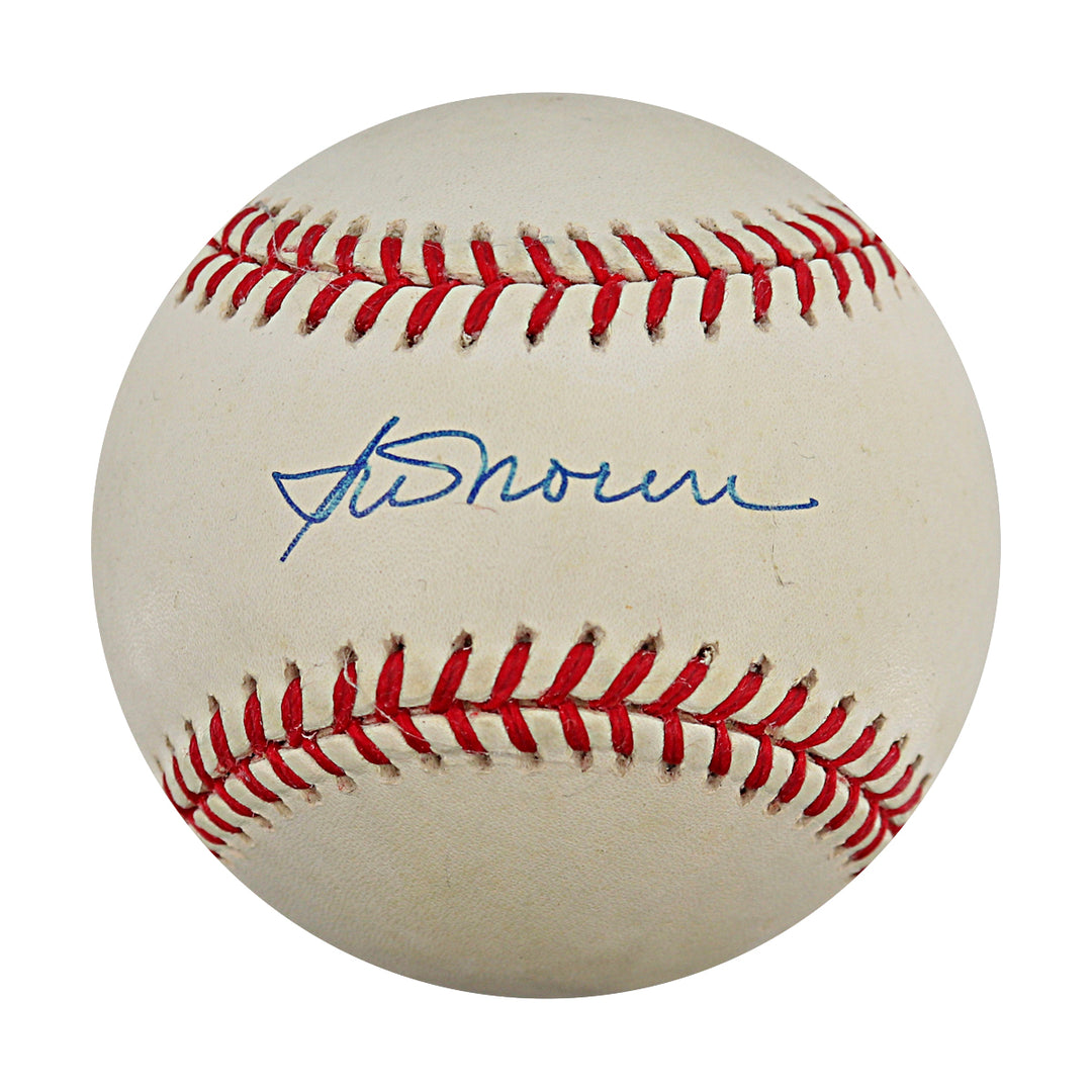 Irv Noren New York Yankees Autographed OAL Baseball JSA COA-2