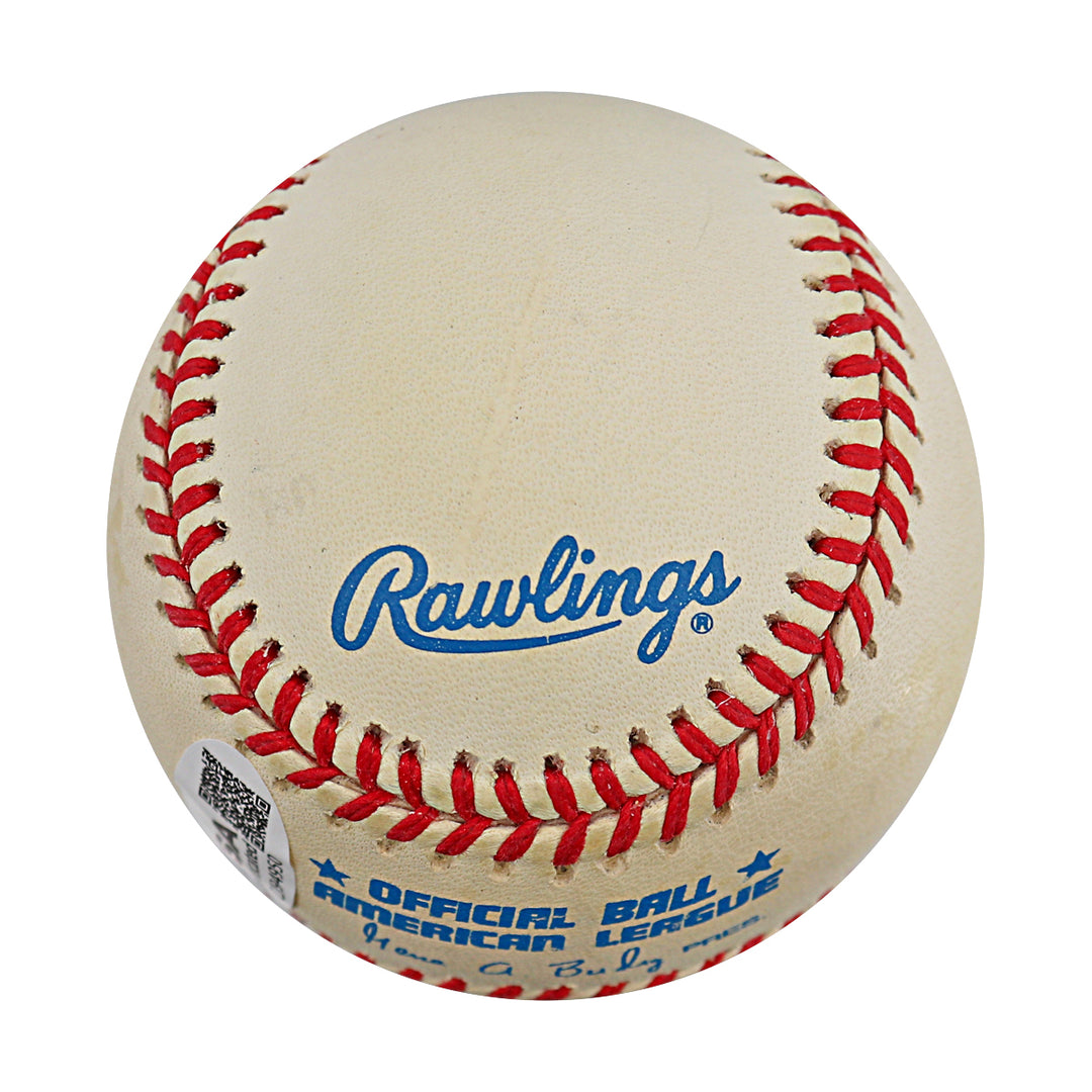 Mo Vaughn Boston Red Sox Autographed OAL Baseball JSA COA