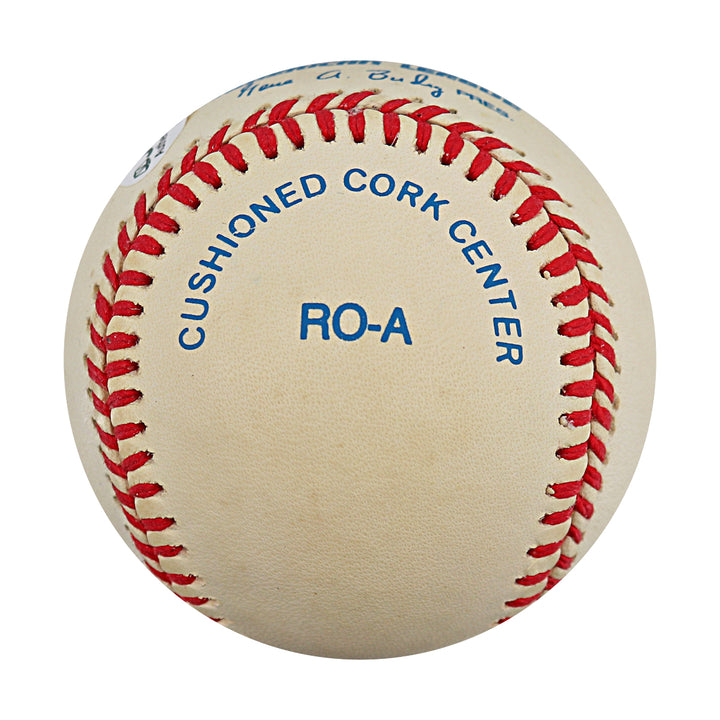 Mo Vaughn Boston Red Sox Autographed OAL Baseball JSA COA