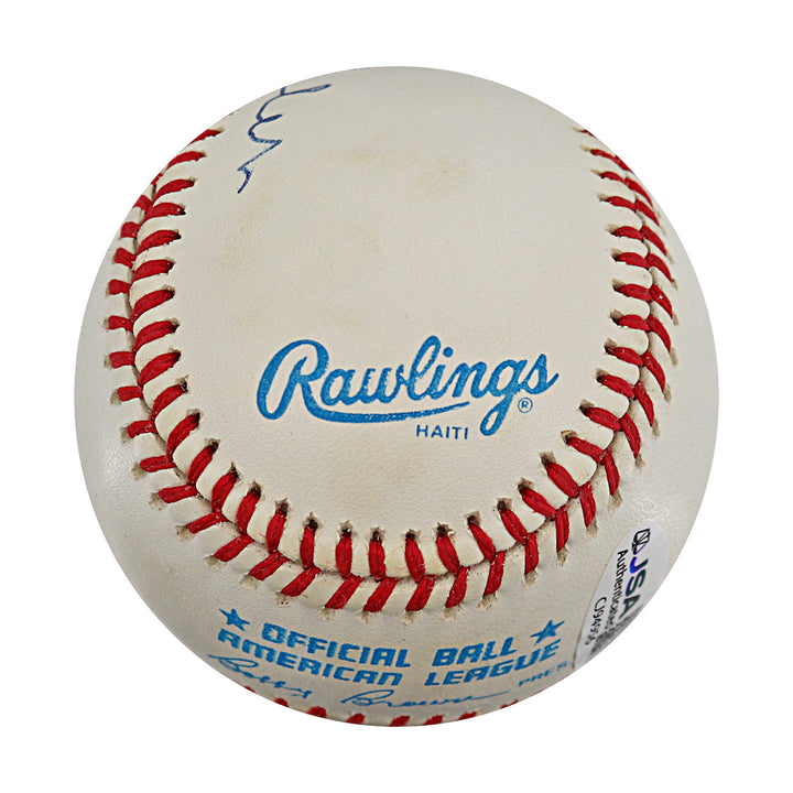 Happy Chandler Autographed OAL Baseball JSA COA