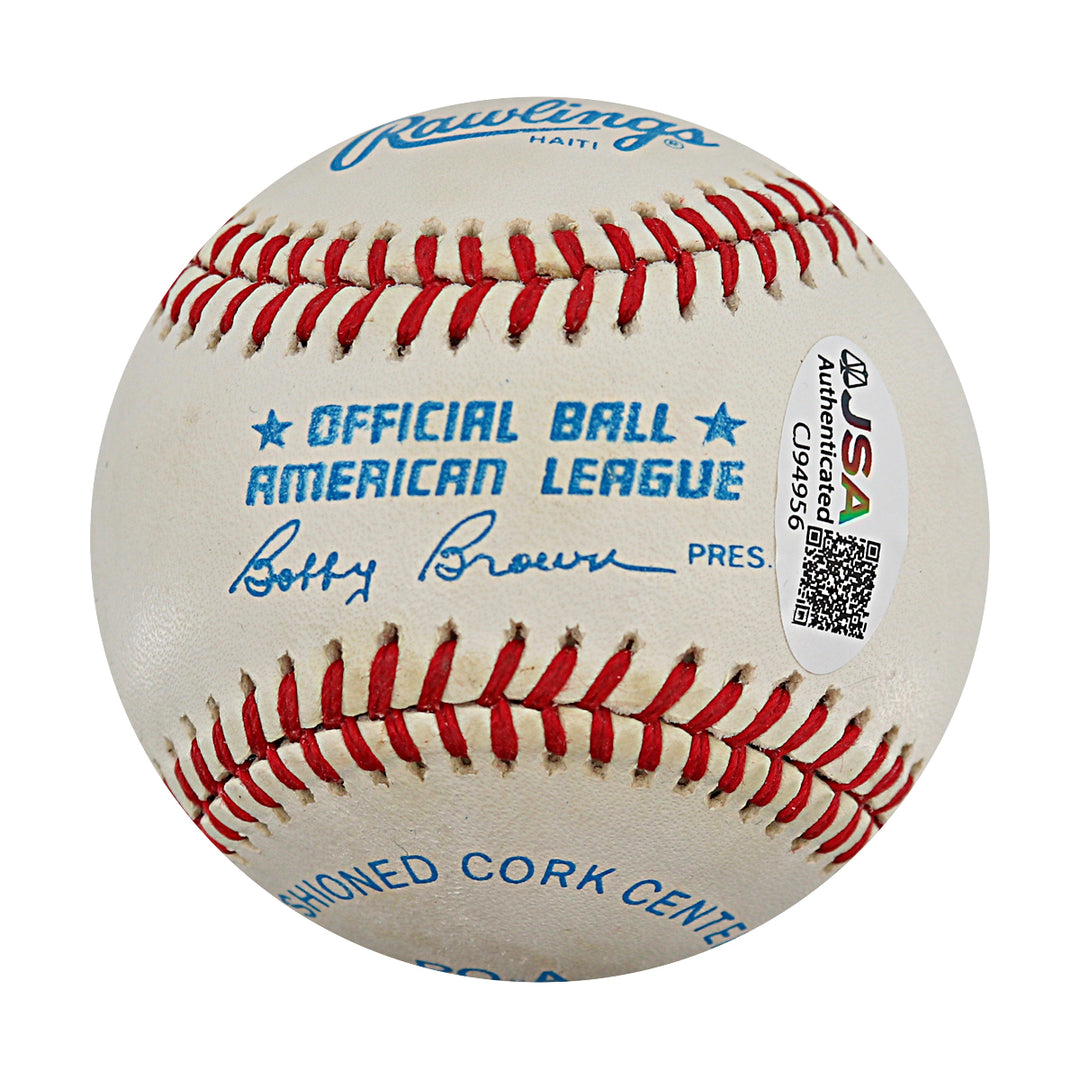 Happy Chandler Autographed OAL Baseball JSA COA