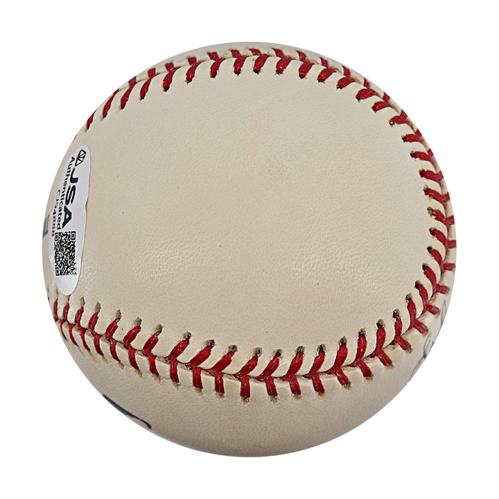 Jay Johnstone New York Yankees Autographed Inscribed OMLB Baseball JSA COA