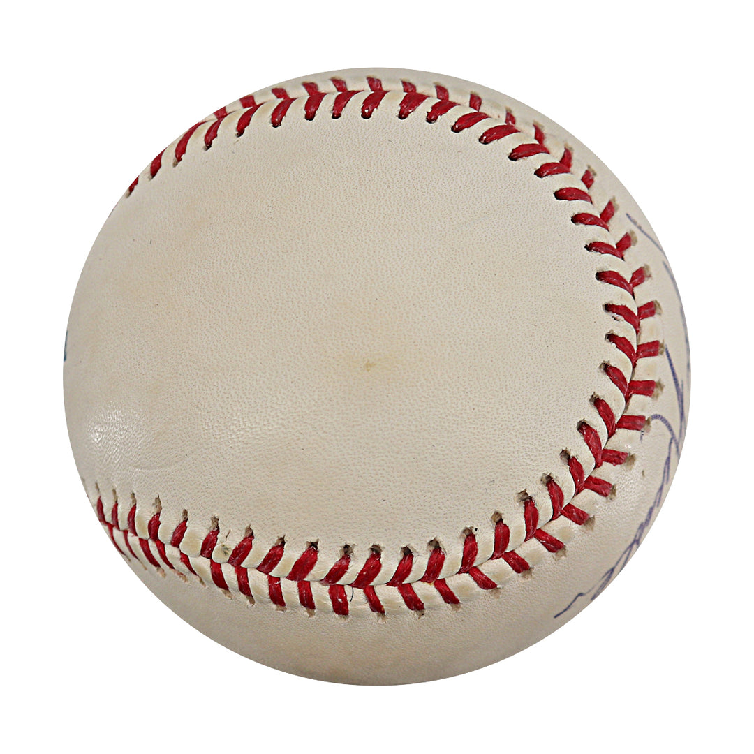 Tori Hunter Twins Tigers Autographed OMLB Baseball JSA COA